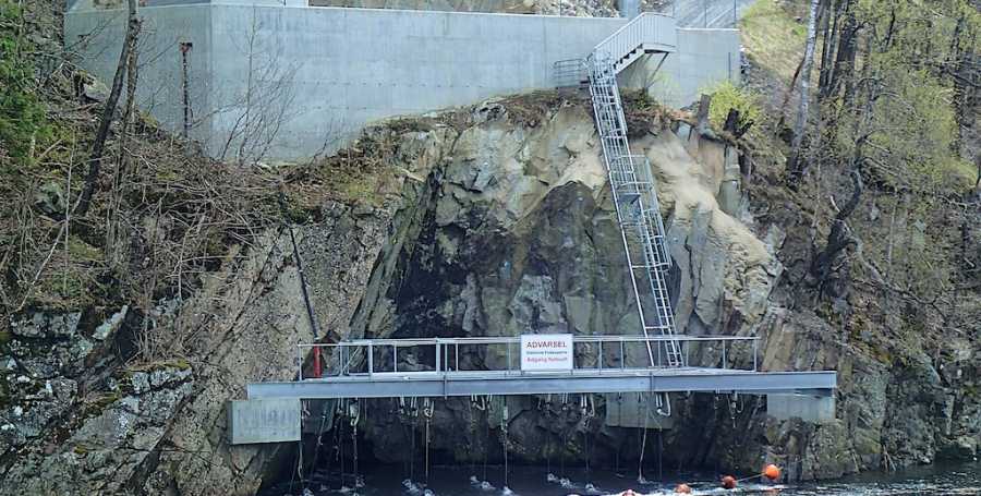 Rygenefossen Hydroelectric Outlet Tunnel